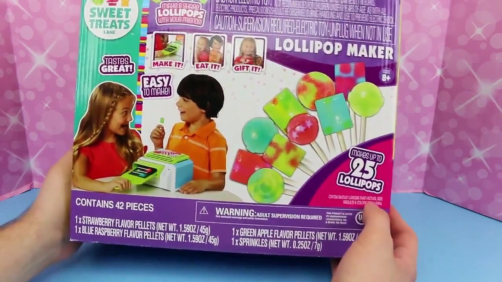 CANDY MAKER Lollipops Maker Sweet Treats Machine with Frozen