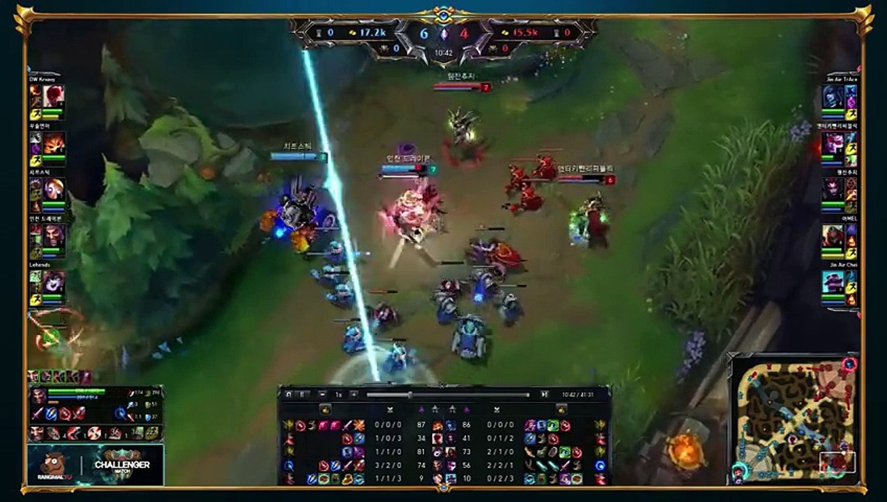 118. Korea Challenger Match - Trace, Chei, Lehends, 인천 드레이븐, 리퍼블릭