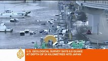 Powerful quake hits Japan  tsunami terremoto japon 2011  earthquake japan