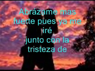 presiento que voy a llorar (MARCO ANTONIO SOLIS)