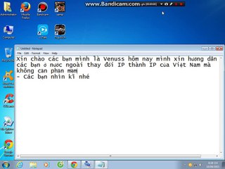 Hướng dẫn thay đổi IP Việt Nam - không cần phần mềm