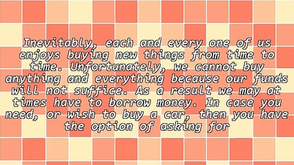 Discussing The Importance Of Auto Loans