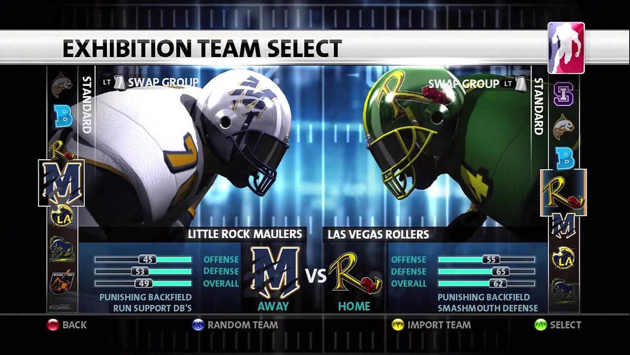 Backbreaker Retail Game - All Teams - Ratings