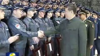 Xi Jinping inspects H-6K bomber