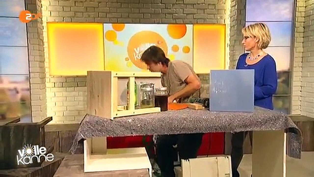 ZDF Volle Kanne: Aus neu mach alt: Möbel im "Used look"