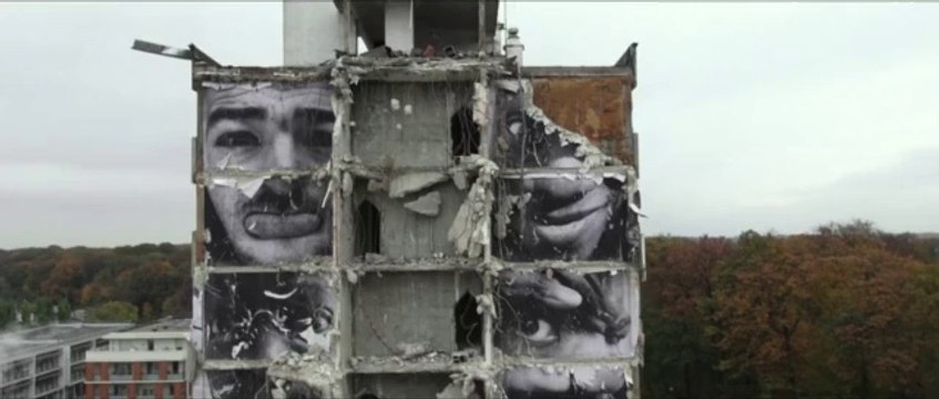Après New York et l’Elysée, le film de JR projeté à Clichy-sous-Bois