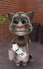 Talking Tom gets a slap in the face!