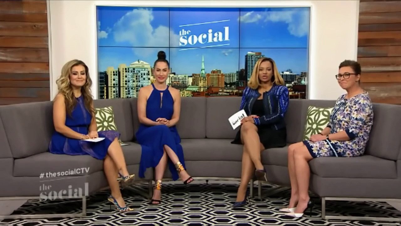 Maura Tierney on The Social  CTV (April 2015)