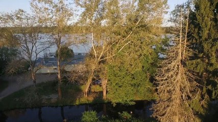 Etang de Baye (Nièvre) et ses bateaux