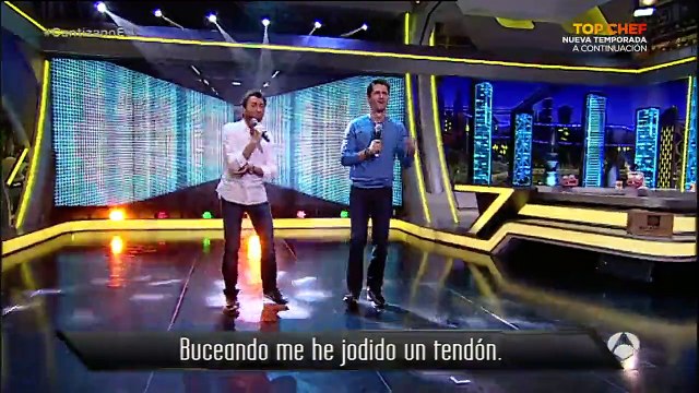 Jaime Cantizano y Pablo Motos cantan a lo 'Hombres G' en El Hormiguero 3.0