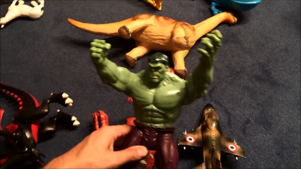 Incroyable hulk new jurassic world dinosaur toys jouets