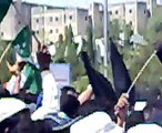 MiM Party Workers Protesting Near AP Police Headquarters
