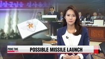 Seoul's defense and foreign ministries see chance of N. Korea missile launch next month