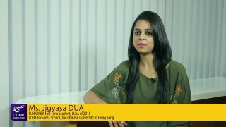 Student Interview: Jigyasa Dua shares her experience in Hong Kong & CUHK MBA