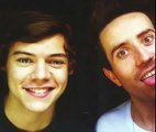 Nick Grimshaw attempting to prank Harry Styles in Call or Delete on Radio 1