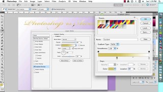 Photoshop Basics Tutorial 3 (Part 2) - Text Effects and Layer Styles