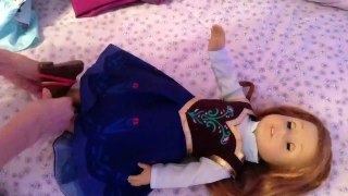 Dressing my American Girl dolls: Frozen + Hairstyles