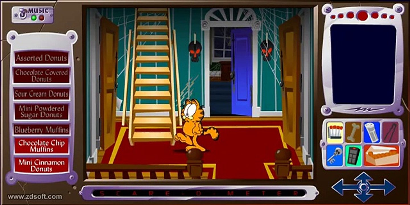 Garfield Scary Scavenger Hunt 2. [Player: KrazyKurt45]