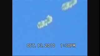 UFO'S NYC Oct 13 2010 Frame by Frame Best Evidence, NOT BALLOONS.!!+Follow-Up Interview Part 2/5
