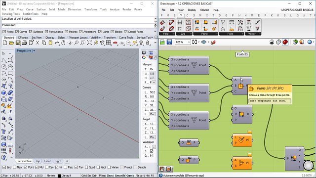 Grasshopper | 1.1 | Operaciones básicas I - Clase 1 | jbono.es