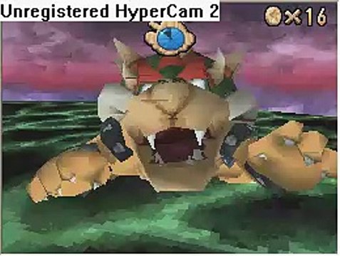 super mario 64 ds how to defeat bowser (plus ending)