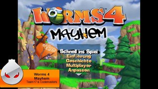 Worms 4 Mayhem Gameplay 1 HD