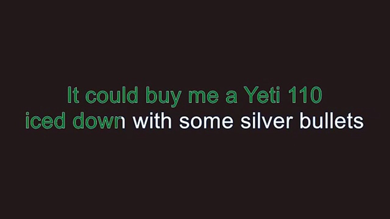 Buy Me a Boat - Karaoke - Chris Janson
