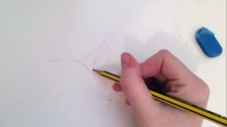 Cartoon cat drawing (time lapse) || iCandyCrafts