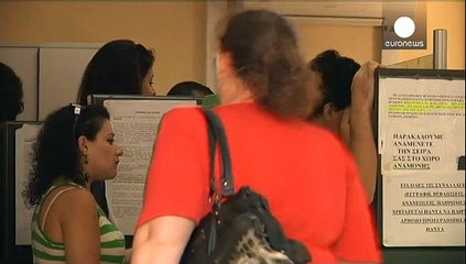 Grèce : le taux de chômage est remonté à 25,2 % en juin