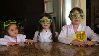 Kids Science Experiments -How to Make A Volcano Explosion!  The Discovery Girls Explore Eps1