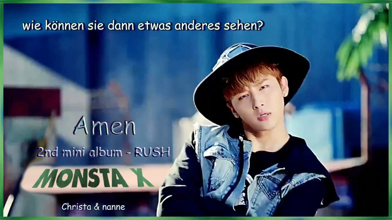 Monsta X – Amen k-pop [german Sub] 2nd mini album - RUSH