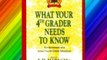 WHAT YOUR 4TH GRADER NEEDS TO KNOW (Core Knowledge Series) FREE DOWNLOAD BOOK