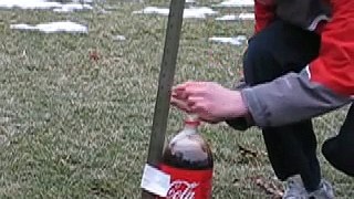Coke and Diet Coke Comparison (with mentos)