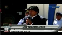 Evo Morales: Chile debe pedirle perdon a soldados detenidos.
