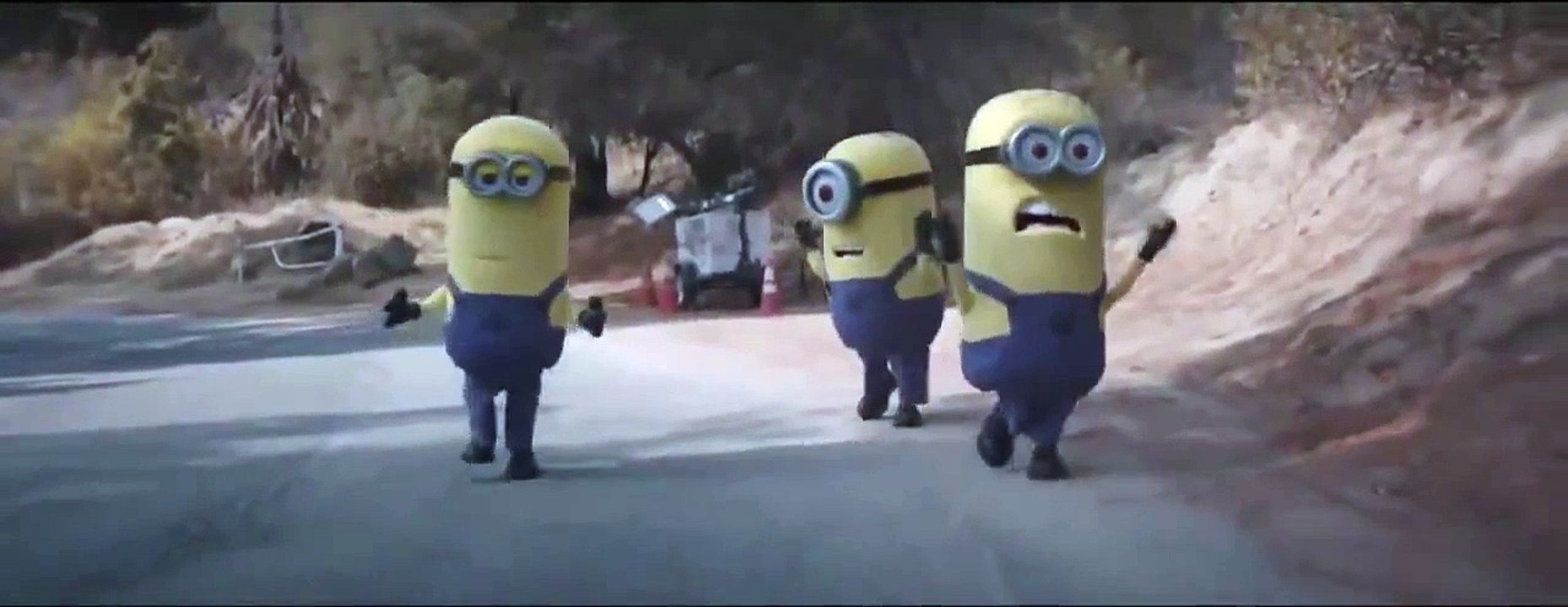 Pharrell with Minion Happy