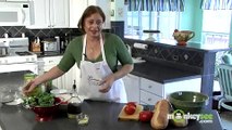 Italian Recipes - Coring and Stemming the Tomato for Papa al Pomodoro