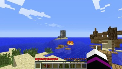 Minecraft Survival Island: Ep 1 Exploring the Island!