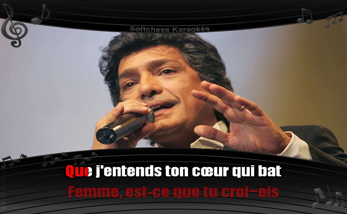 Karaoké Frédéric François - Encore une nuit sans toi