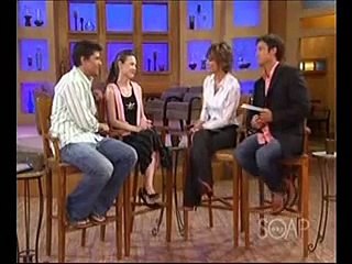 Rebecca Herbst & Greg Vaughan - Soap Talk - May 2005