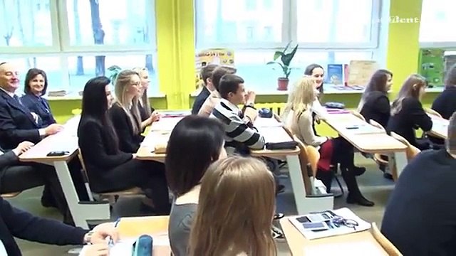 Valsts prezidents apmeklē Rīgas Valsts 3.ģimnāziju 27/01/2014