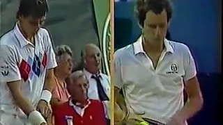 Lendl McEnroe - Match Point and Cameramen - Fantastic & Hilarious