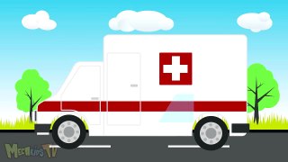 Ambulance Monster Trucks For Children - Ambulans Rakasa Truk Untuk Anak mega Anak Tv