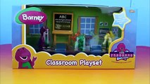 Barney Classroom Playset with Baby Bop Riff & BJ sing along ABC s Alphabet
