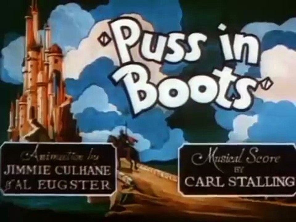 Puss in Boots, UB Iwerks ComiColor Cartoon