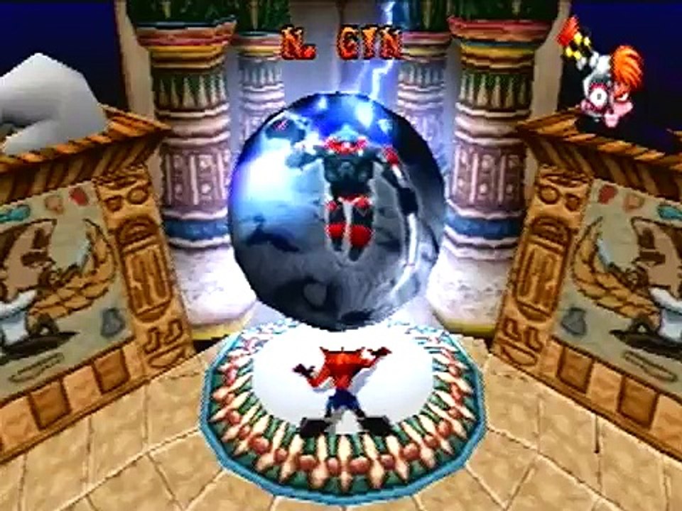 Crash Bandicoot 3: Warped - Boss 4: N. Gin (Fruit Bazooka Get)