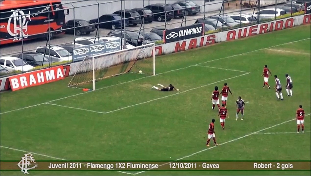 Lances do meia Robert do Fluminense e Seleção Brasileira Sub-15