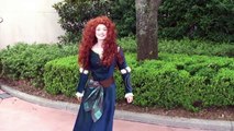 Merida Meet and Greet at Epcot, First Look at Princess From Disney Pixar Brave, Walt Disney World