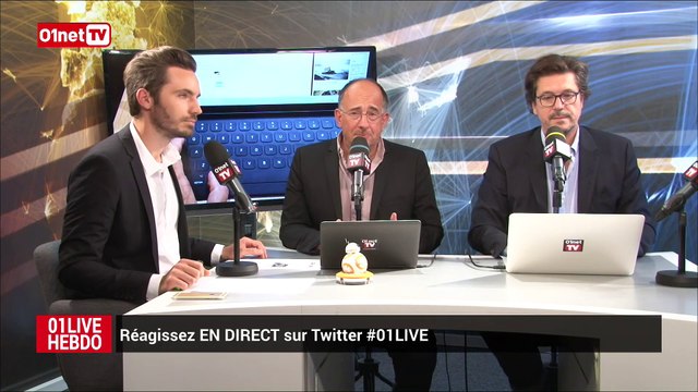 01LIVE HEBDO #70 : iPhone 6S, iPad Pro vs Surface Pro, Apple TV (replay)
