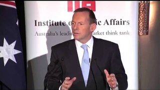 Tony Abbott's address to the IPA