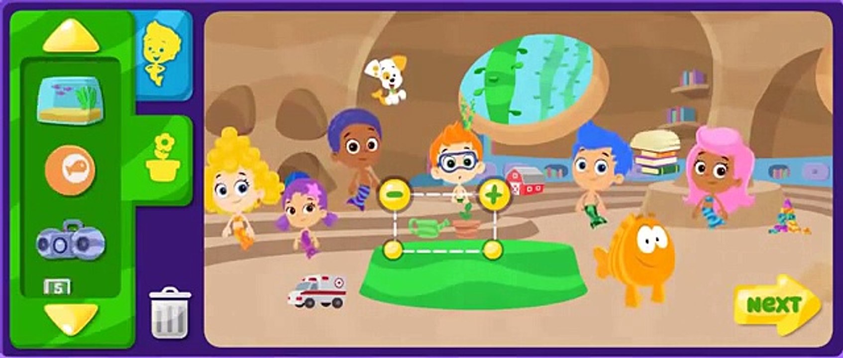 BUBBLE GUPPIES Classroom Play ♥♥♥ Best cartoon for kids 2015 Full HD